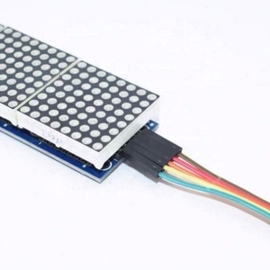 MAX7219 Punktmatrix-Modul Mikrocontroller-Modul 4 in einer Anzeige