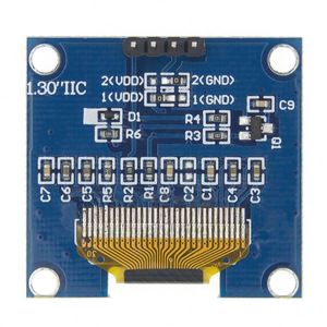 Modulo Display OLED da 1.3 pollici colore bianco blu Chip Drive SH1106 128x64 OLED LCD LED IIC I2C modulo comunicare per Arduino