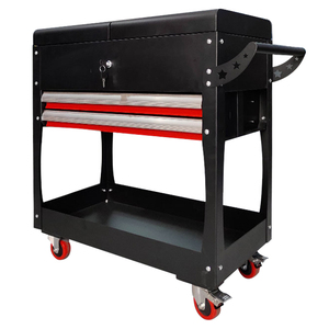 宣荣顶滑轨2抽屉工具箱滚轮重型工具柜 - Product Image 4
