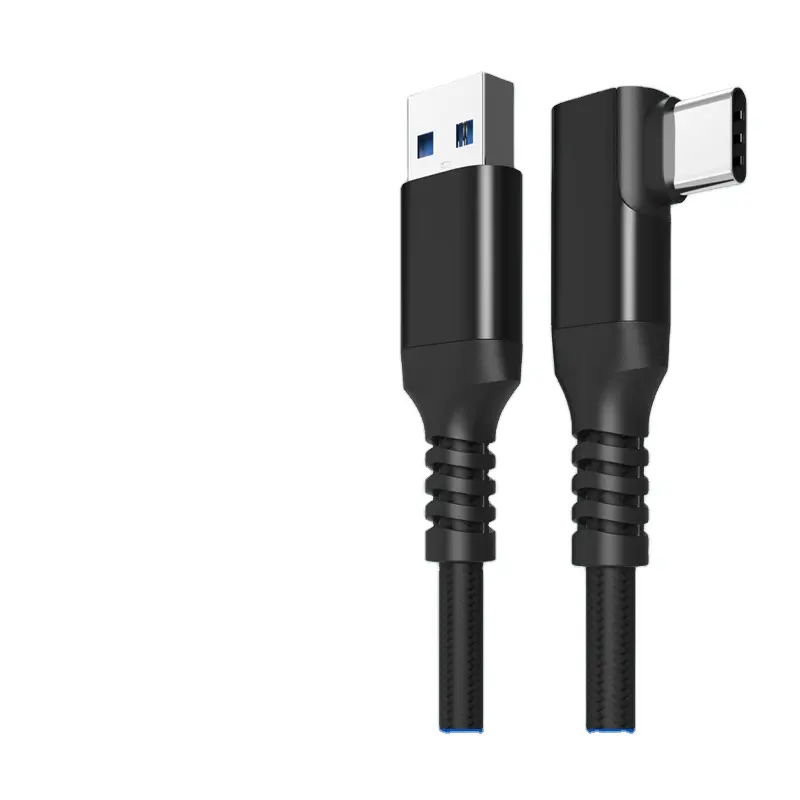 Elbow USB 3.1 A-Type-C-Type電話充電ケーブル、カメラ、ファン、Bluetoothヘッドフォンケース充電ケーブル