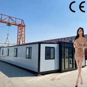 Prefabriqu nhà 3 phòng ngủ và ng phòng container huser gỗ garge Bungalow htel đôi cửa container 20 - Product Image 3