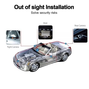 T5 3D Bird View 360 <strong>Camera</strong> System 360 Degree Around <strong>Car</strong> <strong>Camera</strong> <strong>Car</strong> Around View <strong>Camera</strong> Supports Output From Cabs <strong>Vga</strong> Ahd hdmi - Product Image 6