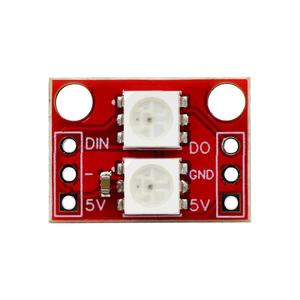 2-bit WS2812 5050 RGB LED Full-color modulo lampada SCM SMT32 braccio - Product Image 3