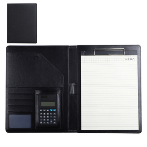 Cartella multifunzionale A4 business office meeting manager con calcolatrice cartella di file per notebook contract può stampare il logo - Product Image 2