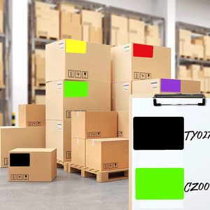 <strong>Red</strong> Rectangular <strong>Color</strong> Coding Label Stickers 2 X 3 Inch <strong>Color</strong>-<strong>Code</strong> Labels Christmas Adhesive Colored Rectangle Label <strong>for</strong> Office - Product Image 6