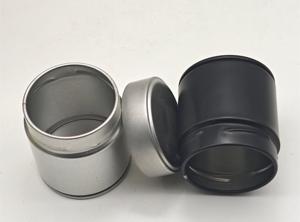 <span class=keywords><strong>50</strong></span> גרם נירוסטה תה caddy tins סיטונאי עגול לוגו מותאם אישית tinplate תה מתכת קפה מיכל עבור חבילה