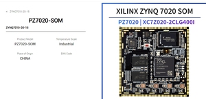 Nuova scheda di sviluppo del sistema Xilinx SoC originale con 7020 ZYNQ per la scheda di sviluppo FPGA 7020 AI XILINX ZYNQ - Product Image 4