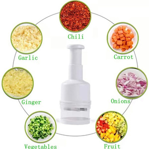 BST mutfak gadget restoran mini manuel pres sarımsak sebze kesicisi makine soğan doğrayıcı kesici - Product Image 4