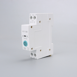 Customizable 1P Blue TUYA WIFI Smart MCB 63A Miniature Circuit <strong>Breaker</strong> With Metering Mobile Remote Control Timer Switch - Product Image 3