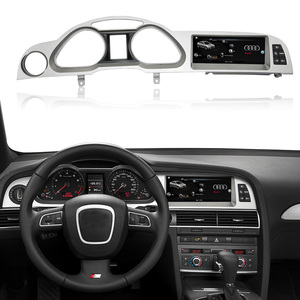 Orijinal araba stil 10.25 inç 4 + 64G kablosuz Carplay otomobil radyosu Android 11 Audi A6 c6 multimedya 2005-2010 2011