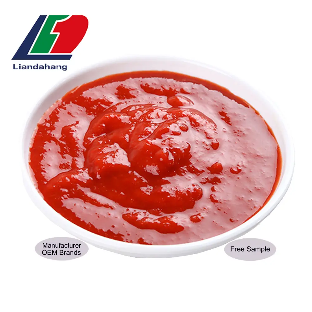 Sauce au piment rouge fort de marque OEM/ODM pour Karachi, sauce à l'ail et au chili, sauce à l'ail et au piment