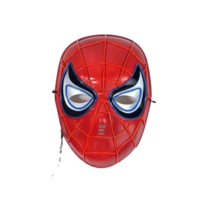 LEDグローイングコールドライトELプラスチックスパイダーマンマスクアイアンマンUSキャプテンアベンジャーズアライアンスマーベルパーティーパフォーマンス小道具ギフト - Product Image 1