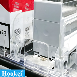 Hookei Shop automatico a molla per bottiglie e bevande da esposizione vassoi da scaffale spintore per le merci - Product Image 2