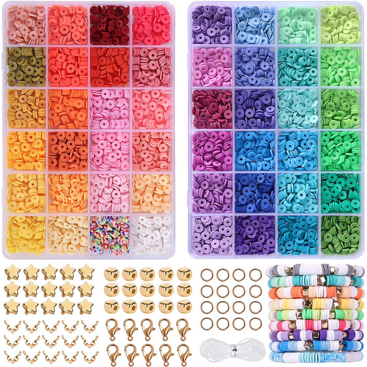 48 colors, 4800 pieces