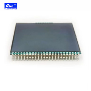 Benutzer definiertes Segment TN-LCD-Display 64x58mm Digitaler Temperatur regler Bildschirm-LCD-Anzeige