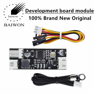 シングルチャネル12V DC PWM 2-3ワイヤファン温度コントローラ、コンピュータファンノイズリダクションモジュール - Product Image 6