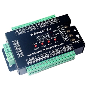 5V 12V 24V Common Anode <strong>DMX512</strong> <strong>Decoder</strong> 3 CH 9 CH 24 CH Channels <strong>DMX</strong> <strong>LED</strong> <strong>RGB</strong> RGBW <strong>Controller</strong> for <strong>LED</strong> Strip,Lamp,Light,Lights Tape - Product Image 6