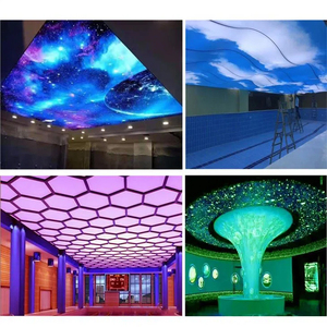 IP68 kare RGB modülü, büyük açık ışık kutusu, yumuşak film tavan aydınlatma 24V led modülleri - Product Image 5