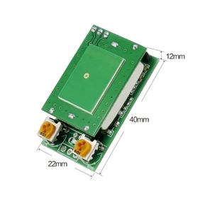 Modulo sensore Radar a microonde 5.8ghz, modulo intelligente a induzione del corpo a microonde modulo interruttore rilevatore Radar sensore intelligente, 5.5V - Product Image 5