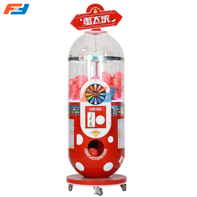 Eğlence Park oyuncakları topları otomat kapsül sikke işletilen Gumball Gashapon otomat satılık