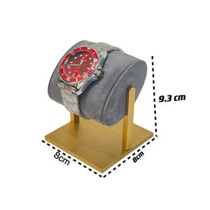 Meiman Hot Bán duy nhất đồng hồ hiển thị đứng nhung của nam giới đồng hồ hiển thị đạo cụ thích hợp cho đồng hồ vòng đeo tay lưu trữ hiển thị - Product Image 1