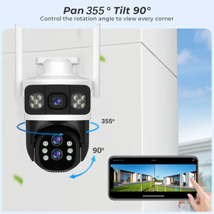 V380 10x Optical Zoom 4G 3-Lens and 2-Screens <strong>Camera</strong> 12MP Lens Connection for Mobile Phones 10x Optical Zoom 4G <strong>Camera</strong> Security