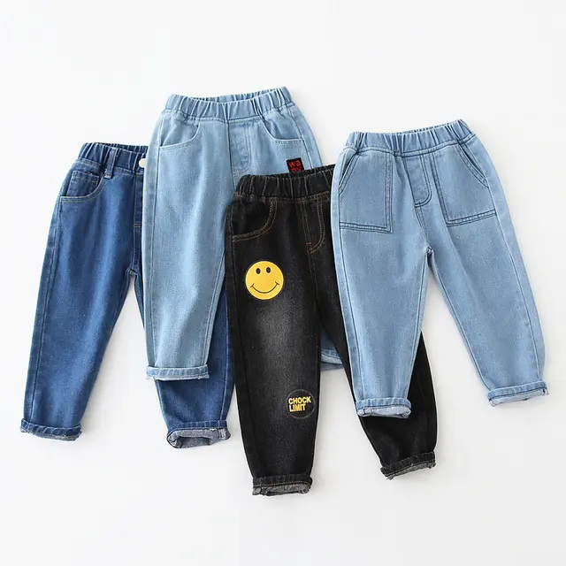 Manufacturing Latest Children Boys Fashion Jeans Of Kids Denim Jeans Custom Bulk Buy From China