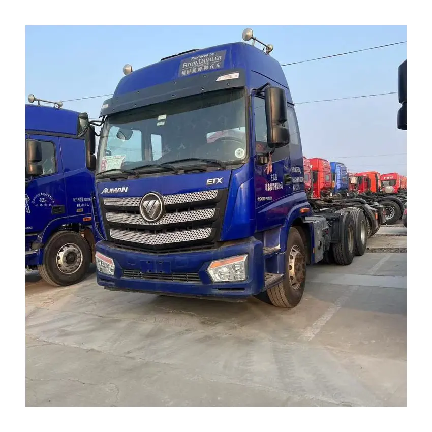 Produttori di vendita diretta 10 ruote grande camion 2019 Foton Auman ETX usato trattore camion