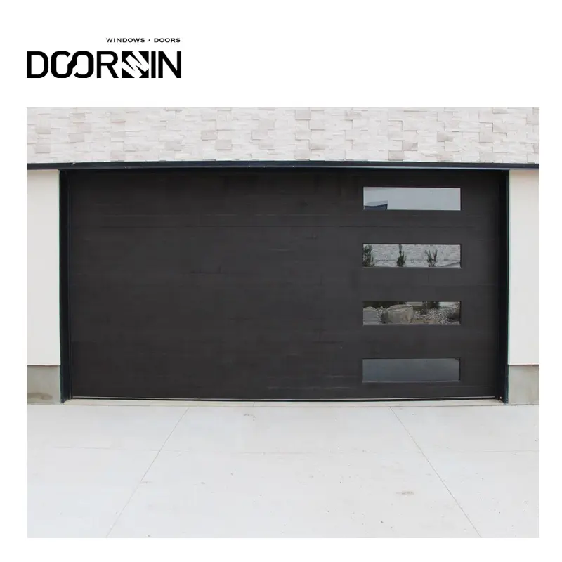 Classical customized steel galvanized foam garage door Over head garage door with or without transom 110motor driven garage door