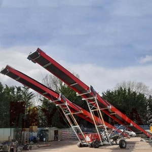 Infeed-equipo de almacenamiento móvil a granel, máquina alimentadora de tolva automática, con rodillo de cinta de goma - Product Image 3