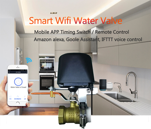 Lifelibero Linkage Alarm Tuya App Control IP65 Impermeable WiFi Gas Agua Válvula automática para sistema de seguridad en el hogar - Product Image 4