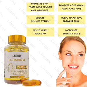 Prodotti di vendita caldi 2025 OEM Softgel Capsule potente sbiancamento della pelle L-glutatione vitamine Capsule - Product Image 3