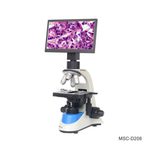 Microscopio digital SCITEK Pantalla de visualización de 10 pulgadas Cámara opcional Microscopio digital - Product Image 5