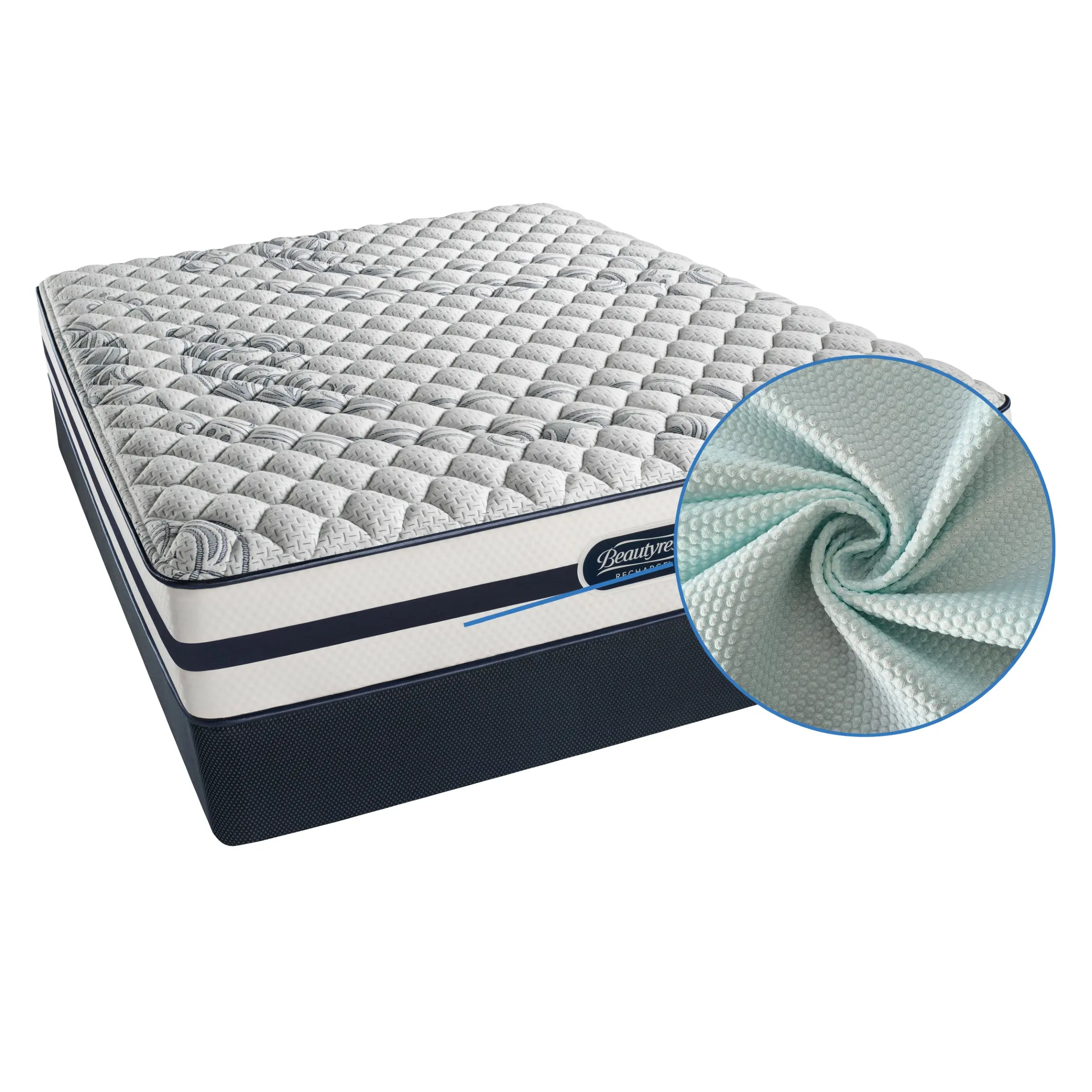 Yatak için mavi jakarlı % 10/90 Spandex/Polyester güç örgü kumaş ağır