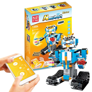 Stampo re 13004 351 pz Moc Technic blocchi giocattoli App di programmazione telecomando Robot blocchi di montaggio giocattoli - Product Image 2