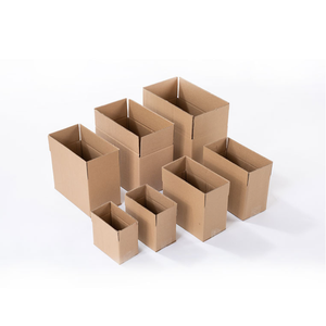 Özel Logo baskılı güçlü oluklu nakliye kutuları damgalama taşıma hareketli için geri dönüşümlü kahverengi karton mat laminasyon - Product Image 3