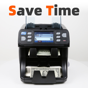 BS-2080B 2 túi tiền tệ SORTER trộn giá trị tiền giấy truy cập với phát hiện số serial và máy in - Product Image 2