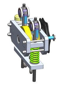 <strong>Manual</strong> Operation Trolley <strong>Handling</strong> by Chain for C- Shape Monorail <strong>Manual</strong> Trolley - Product Image 2