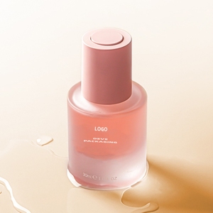 Customized <strong>15ml</strong> 30ml 40ml 50ml <strong>Empty</strong> Round Glass <strong>Dropper</strong> <strong>Bottle</strong> Frosted Essential Oil <strong>Bottle</strong> with Unique <strong>Dropper</strong> - Product Image 1
