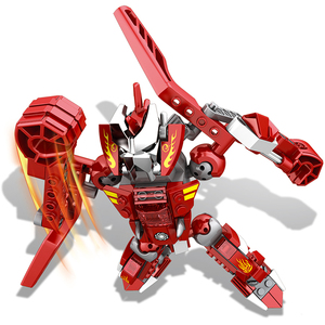 WOMA TOYS Wholesale Supplier Transform <strong>Robot</strong> Model Plastic <strong>Building</strong> Blocks Bricks Set STEM for Kids Boy Assemble <strong>Game</strong> - Product Image 3