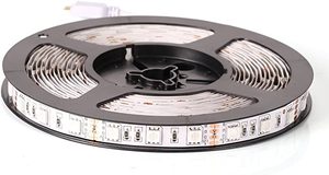 RGB SMD5050 IP20/IP65 LED-Licht leiste Flexibler Farbbandst reifen DC 12V RGB-Diodenband-IR-Controller-Adapter mit 44-Tasten-Controller - Product Image 5