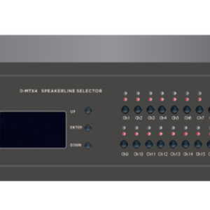 4 Audio Source 4 Alarm <strong>Inputs</strong> Audio Matrix - Product Image 1