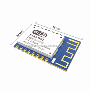 HAISEN Low MOQ 2.4GHz 100mw Knoten mcu esp 8266 E103-W01 serielle Schnitts telle wifi Modul Wireless Transceiver esp8266 E103-W01 - Product Image 5