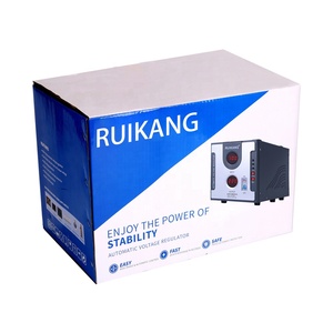 Regulador de voltaje estabilizador SVC AVR 500VA 0 5KVA, potencia 100, salida multifuncional RUIKANG, entrada de origen, regulador de voltaje