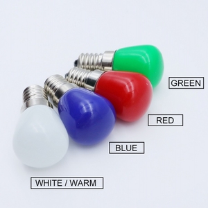 <strong>E14</strong> Base Small Screw Bulb Refrigerator Lamp God Table Lamp <strong>3W</strong> 220V <strong>LED</strong> Color Decoration Mini Bulb Light Green Red Blue White - Product Image 2
