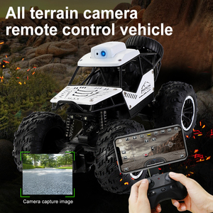 高速4WDミニRCカーワイヤレスカメラ付きWIFIおよび合金APP制御ハンドアセンブリ & 充電機能おもちゃ - Product Image 2