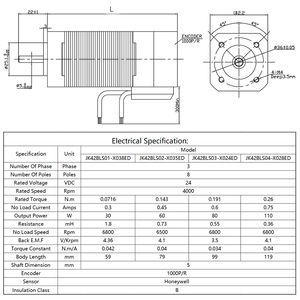 High Torque Brushless Dc <strong>Servo</strong> <strong>Motor</strong> Low Rpm Output Power 30w 50w 80w 100w 150w 200w 42 57 86mm Micro Bldc <strong>Motor</strong> - Product Image 3