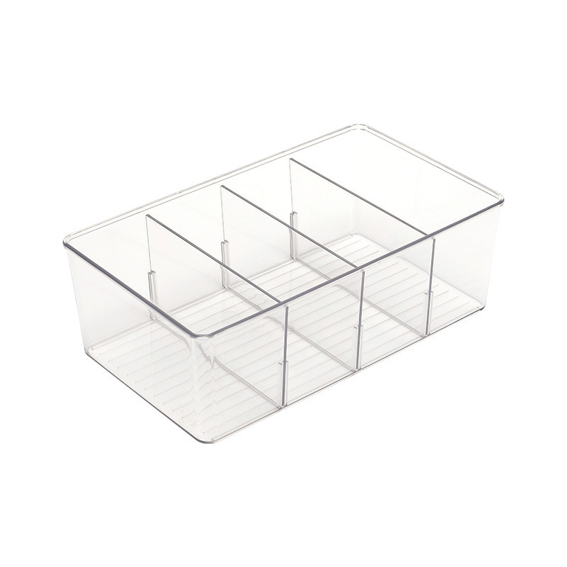 Three-pack of four-compartment boxes