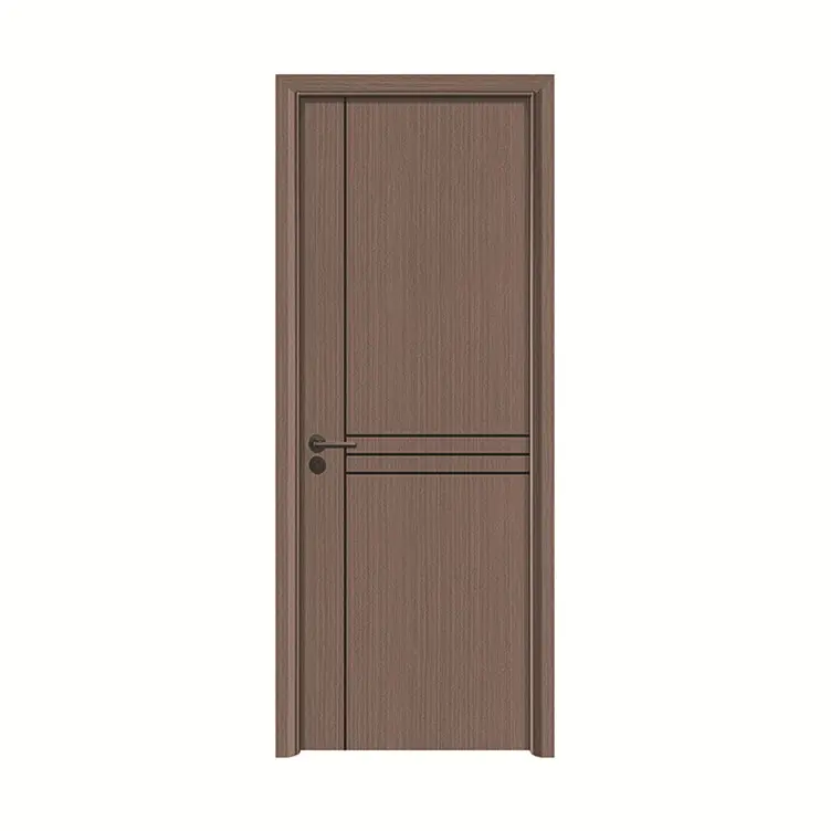 Porta interna Prehung singolo composito mdf disegni legno pvc centro cavo porta porta pannello in pvc