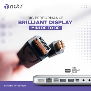 迷你Dp至高清-mi Dp电缆4k显示端口视频电缆公对公/母，适用于Macbook Pro Air Mac Surface Pro - Product Image 4